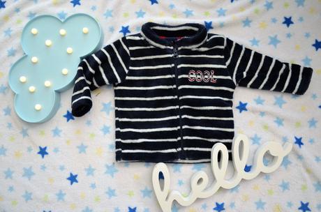 Flísová teplučká mikina-62/68, lupilu,62