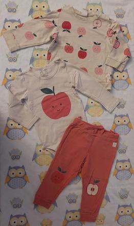 Súprava jabĺčka zn.lindex veľ.80, lindex,80