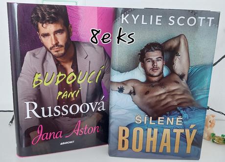 Veľa kníh na predaj - romantika, 