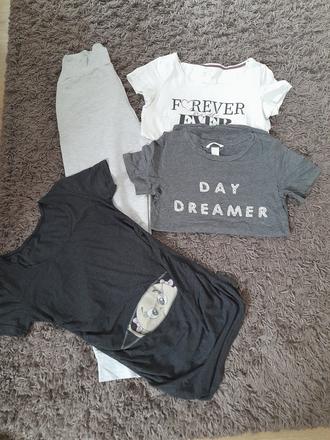 Tehotenské tričká, h&m,s