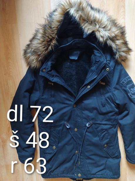 Chlapčenská zimná bunda, 158