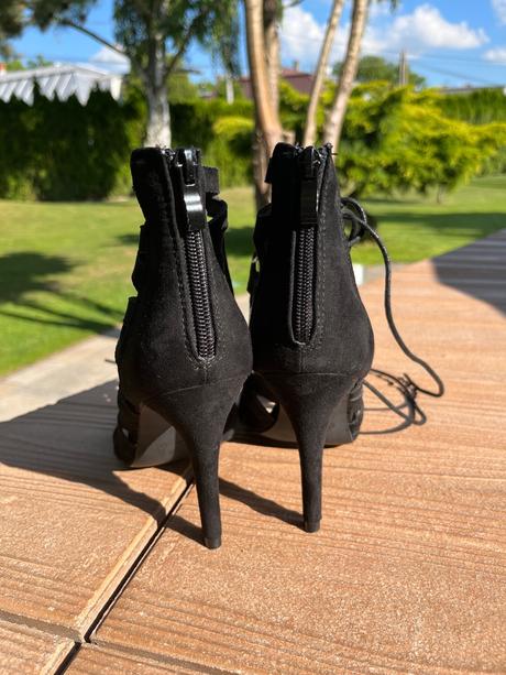 Sandále na opätku - 36, 36