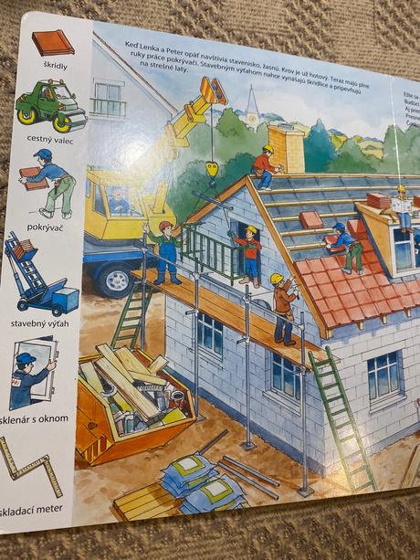 Môj veľký obrázkový slovník - staviame dom, 