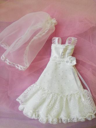 Svadobne saty pre barbi,