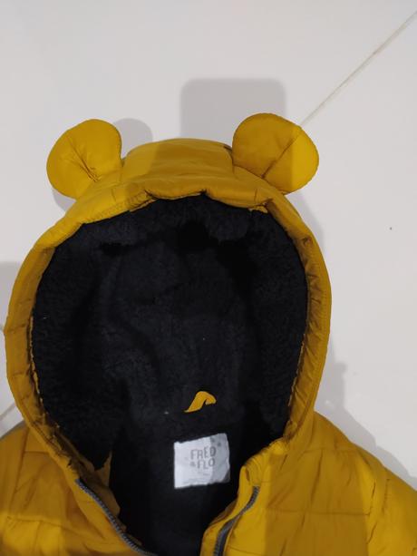 Zimná bunda 12-18m,horcicova, 86