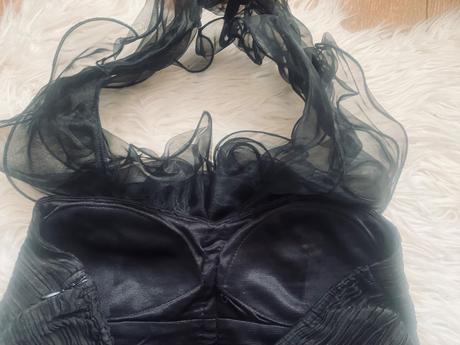 Čierne spoločenské  šaty, xs