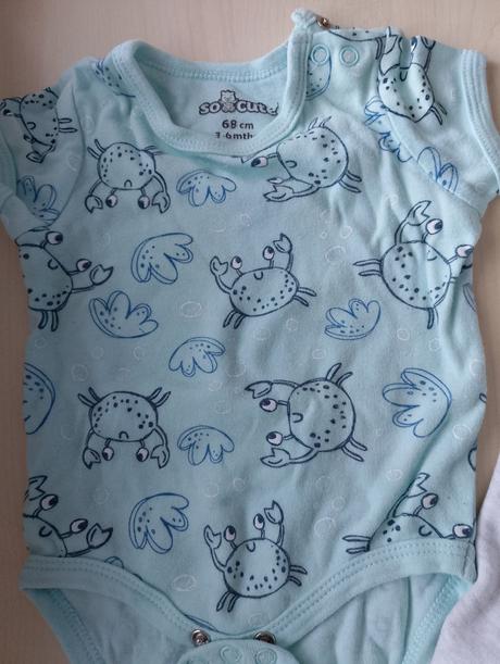 Krátkorukavove bodycka, f&f,68