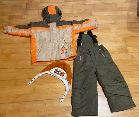 Lyžiarská suprava + čapka., 104