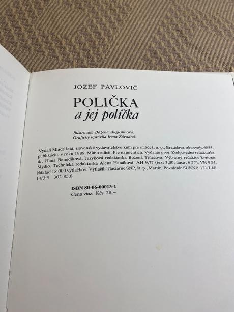 Krásna retro polička a jej políčka jozef paulovič,