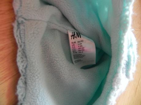Set čiapka + rukavice, h&m,92