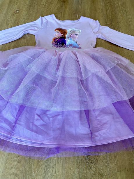 Šaty frozen, h&m,122