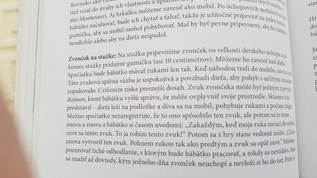 Roľnička na stuhe montessori, 