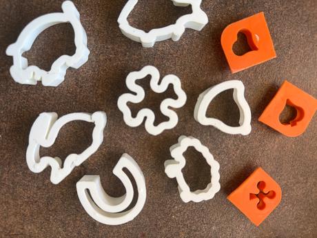 Sada mini vykrajovačov  rôzne tvary, 