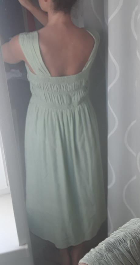 Midi šaty, h&m,s