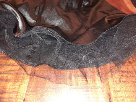 Saténové šaty, orsay,xs