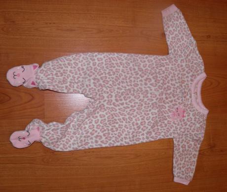 Leo fleesový overalček pre parádnicu, carter's,68