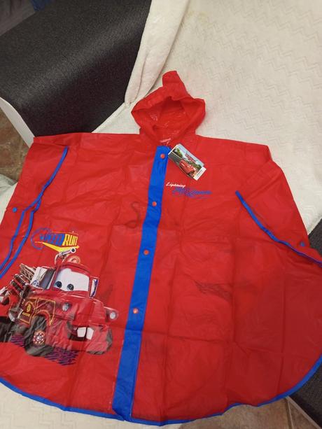 Pláštenka-pršiplášť do dažďa mcqueen, disney,92 / 98