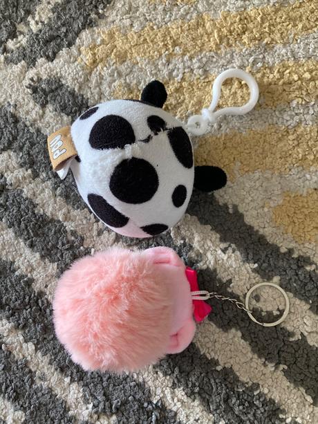 Plyšové prívesky,