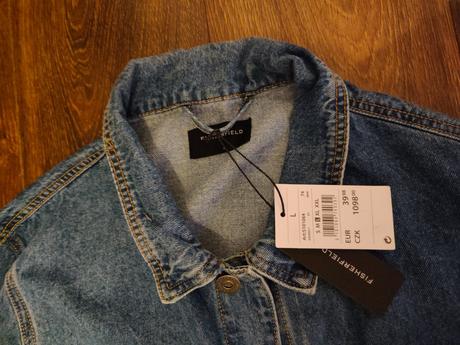 Rifľová bunda denim, gate,l