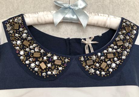 Šaty so šperkovaným golierom, next,152