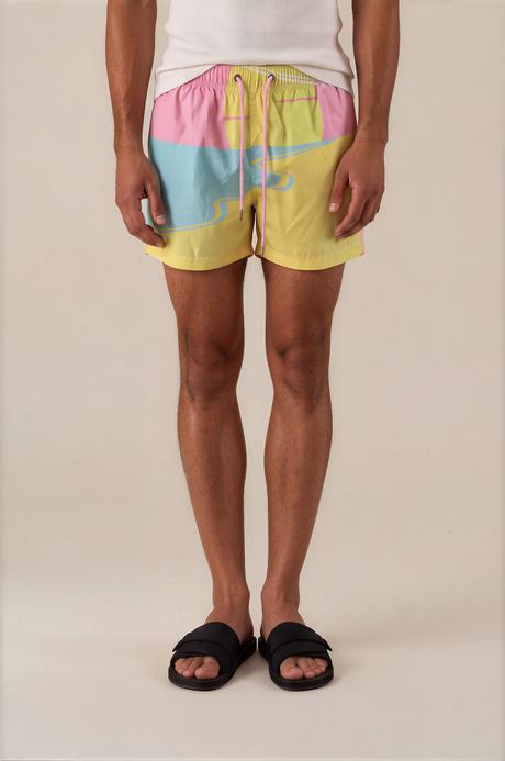 Pánske plavkové šortky boardies, m