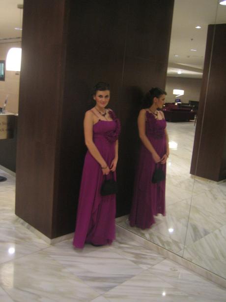 Plesové šifónové šaty, 40