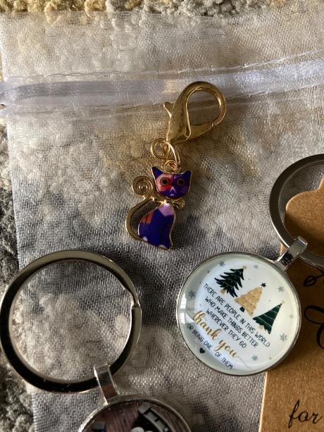 Prívesky na kľúče 4ks, 