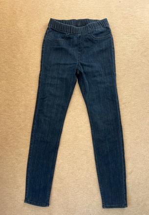 Rifle jeggins&denim s gumičkou vzadu, 140