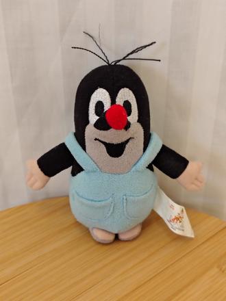 Retro plyšový maskot krtko, mu brno 12 cm 2016 -18,