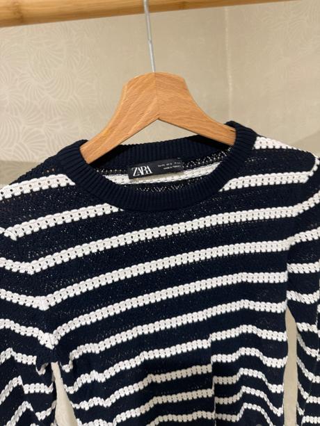 Pleteny top zara, zara,m
