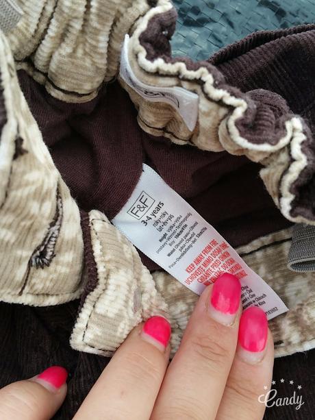 Mencestrove podsite nohavice, f&f,104