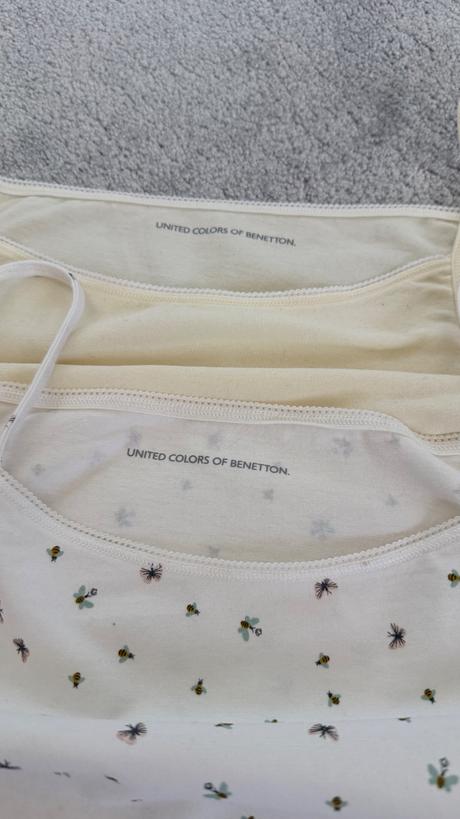 2x tieločka benetton xl-150cm, benetton,146