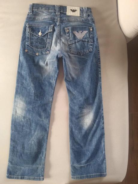 Chlapčenské rifle armani č. 128, armani,128