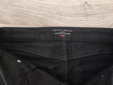 Čierna riflova sukňa, next,m