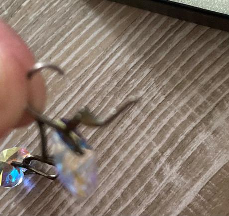 Náušnice srdiečka swarovski striebro, swarovski