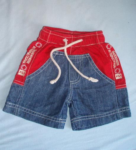 Krásne kraťasky - imitácia rifloviny, little star,62