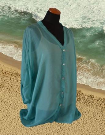 Hodvábna blúzka veľ. xxl, xxl