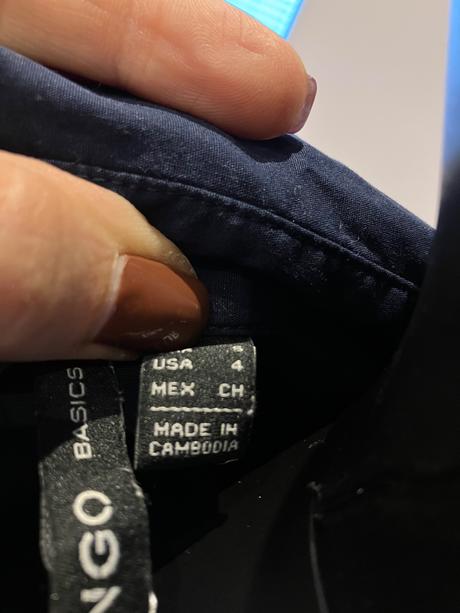 Dámske košeľové šaty (s), mango,s