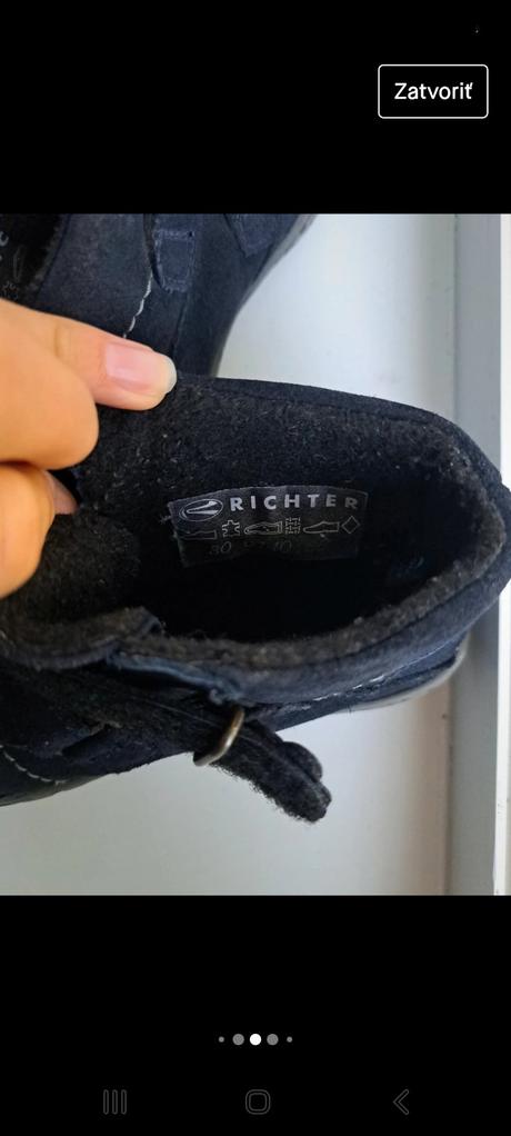 Richter kotníčky, richter,30