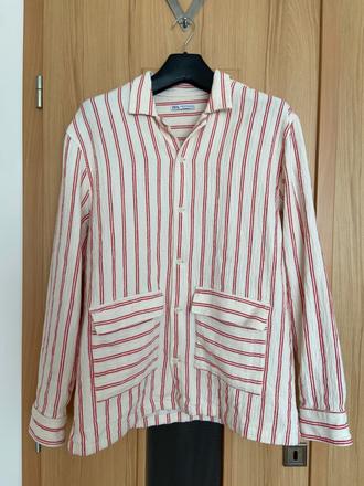 Pánska košeľa s pruhmi zara, zara,xl