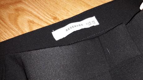 Dámske nohavice s pukmi, reserved,m