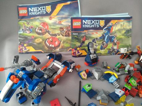 Lego nexus knight(8 sad), 