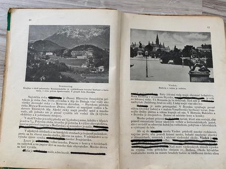 Starožitnosť europa zemepisná účebnica 1934,