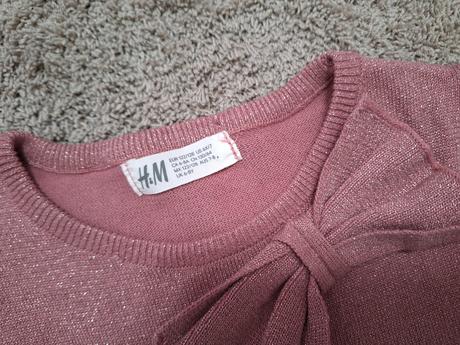 Trblietavé šaty, h&m,122