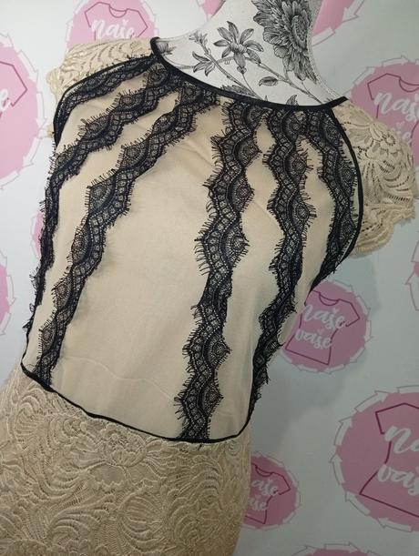 Šaty s čipkou, orsay,m