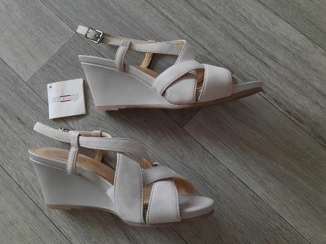 Šedé sandále 5th avenue deichmann, deichmann,36