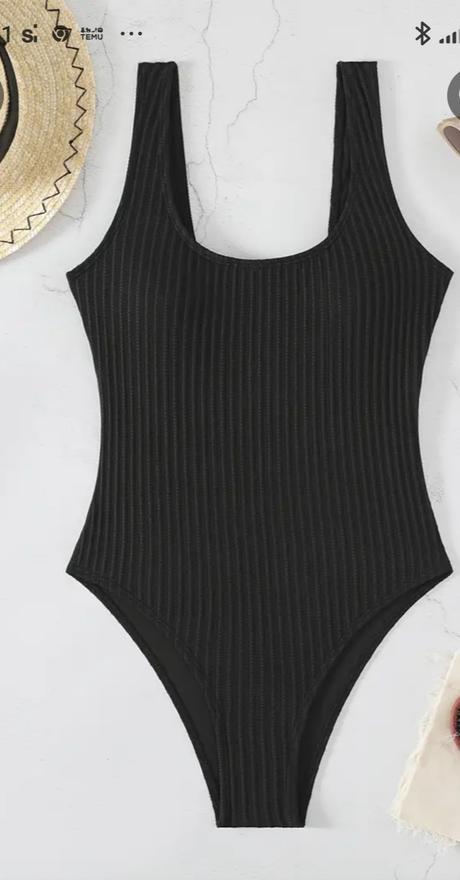 Damske cierne plavky, l