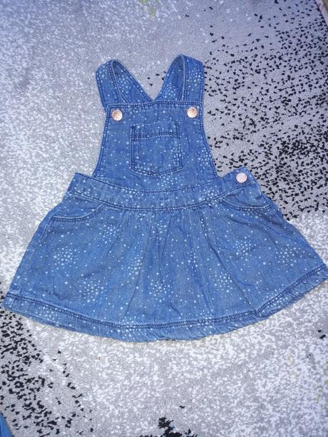 Riflová sukňa 6-9 mesiacov, f&f,74