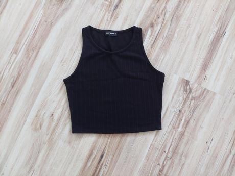 Čierny croptop tally weijl, tally weijl,xs