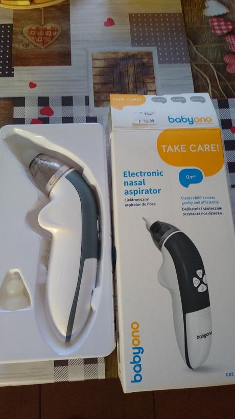Detská odsávačka na soplik, babyono